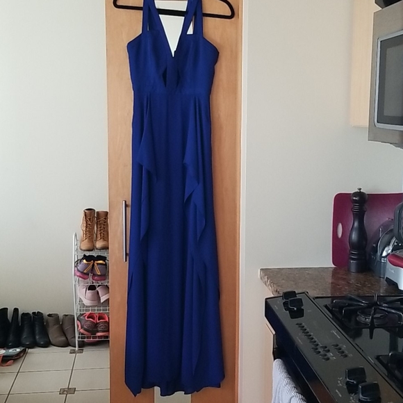 BCBGMaxAzria Royal Blue Evening Dress - Picture 1 of 9